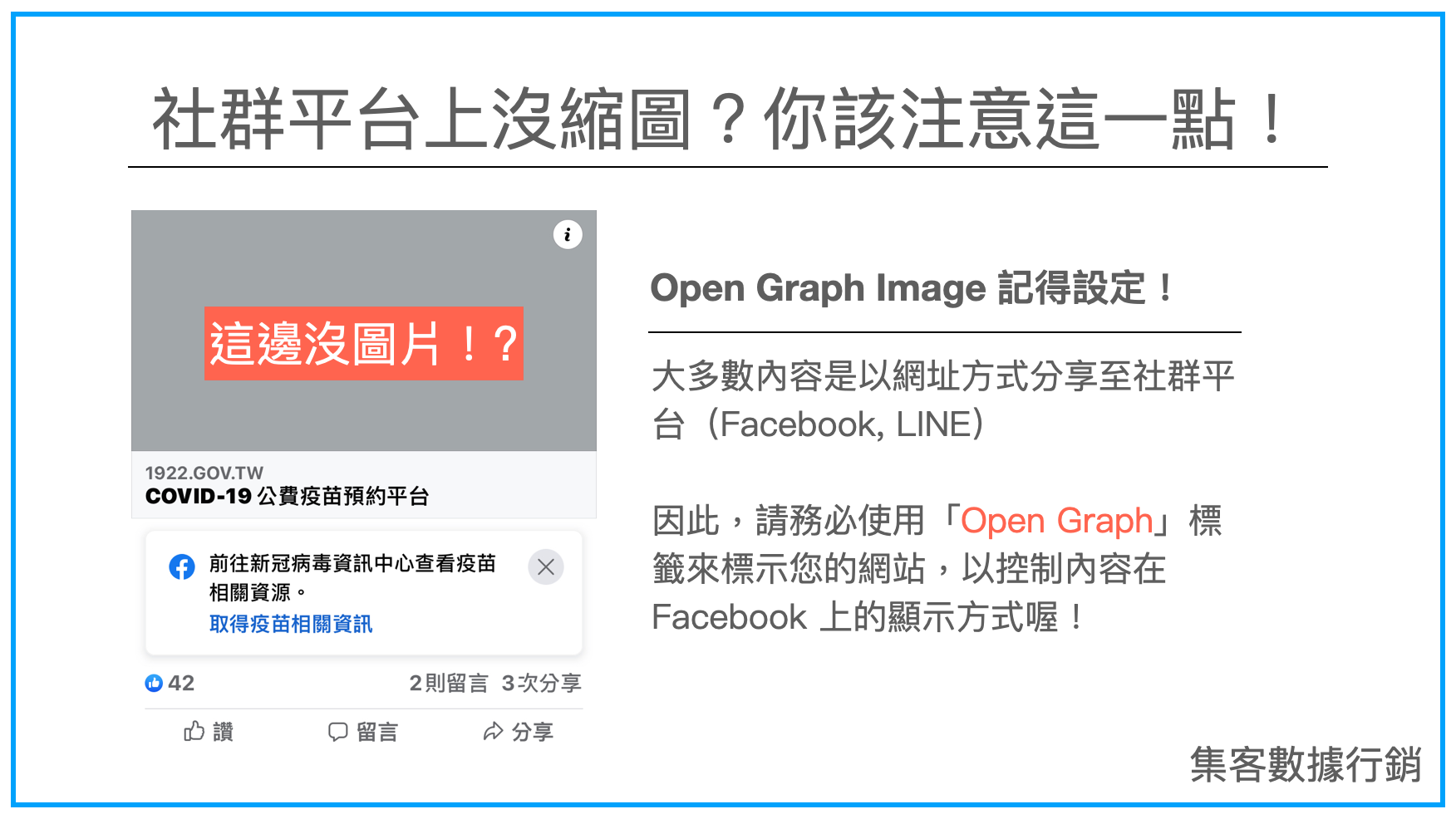 Open Graph設定：Facebook與LINE上面的貼文縮圖調整方式介紹！